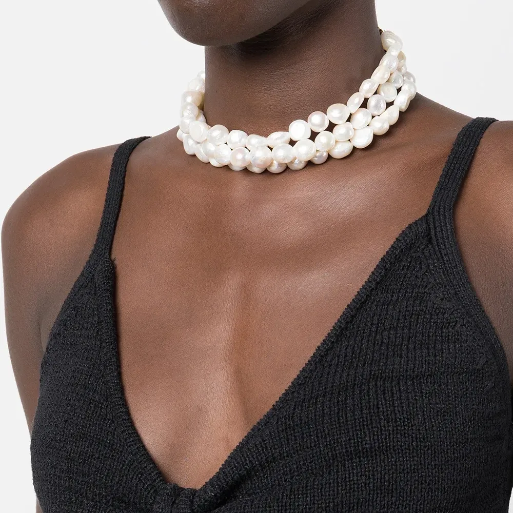 Чокер Nora с жемчугом