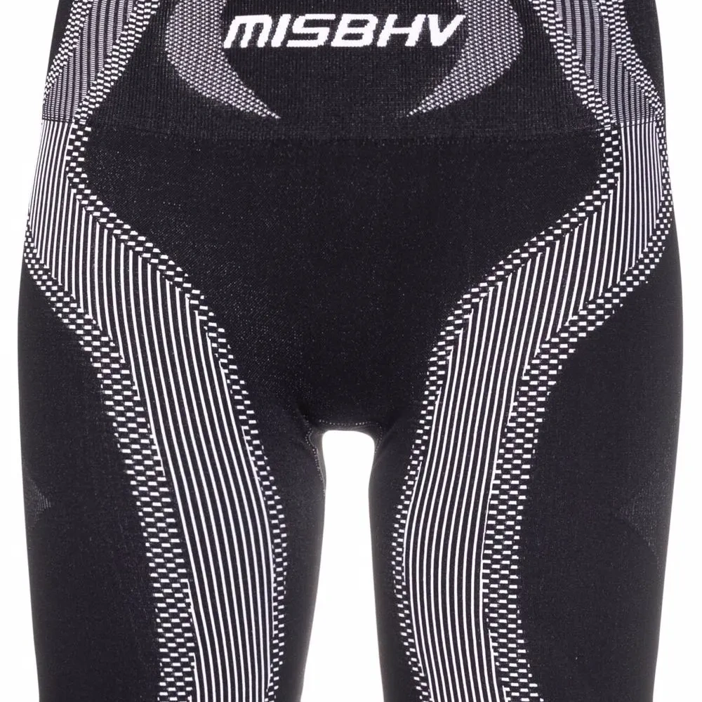 Облегающие шорты с принтом