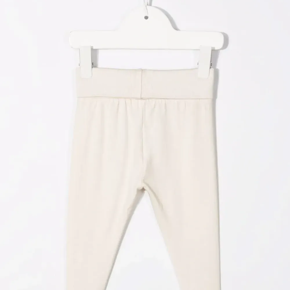 зауженные брюки с эластичным поясом