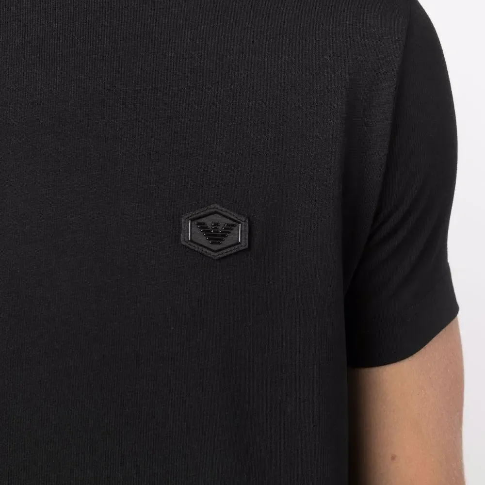 Футболка с нашивкой-логотипом