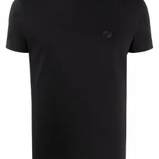 Футболка с нашивкой-логотипом