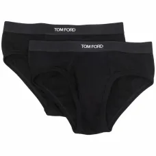 Комплект из двух трусов-брифов с логотипом