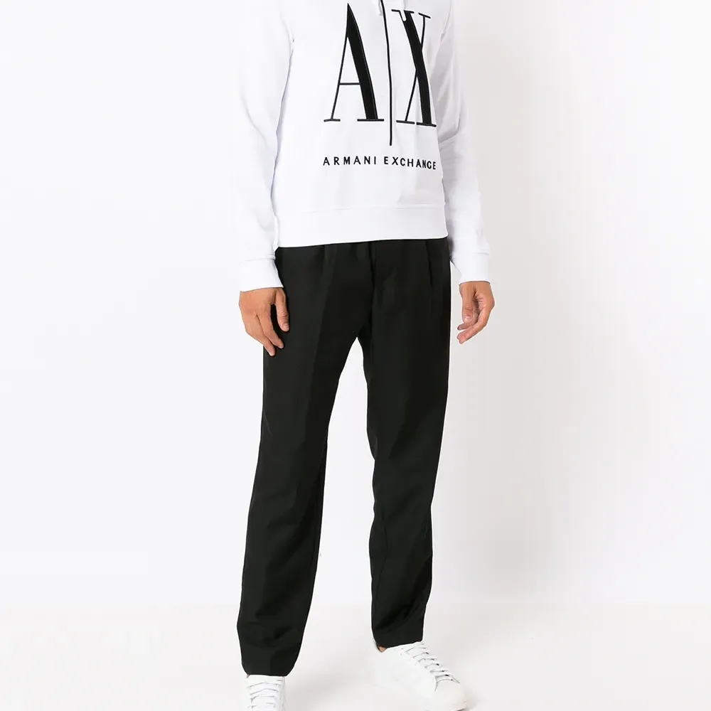 Худи AX с вышитым логотипом