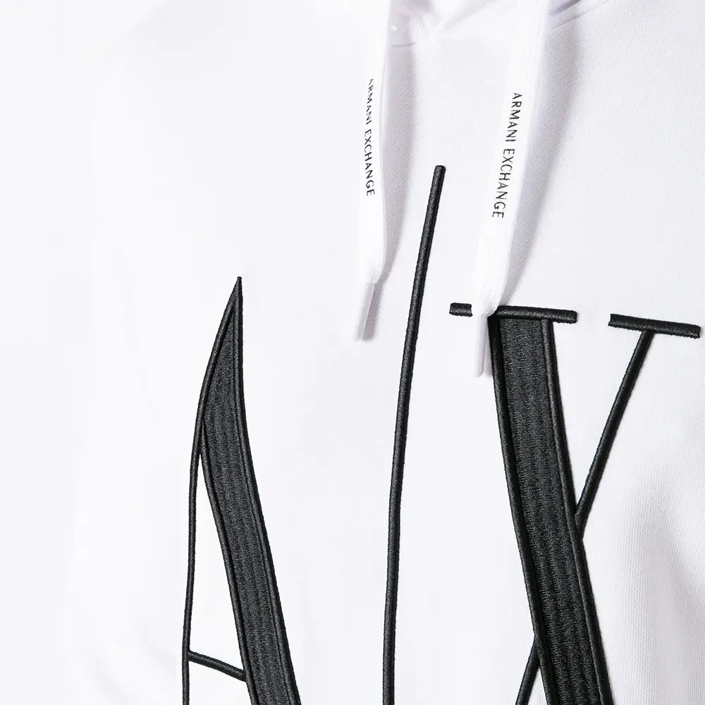 Худи AX с вышитым логотипом