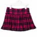 плиссированная мини-юбка в клетку тартан плиссированная мини-юбка в клетку тартан