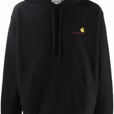 Худи с кулиской и вышитым логотипом