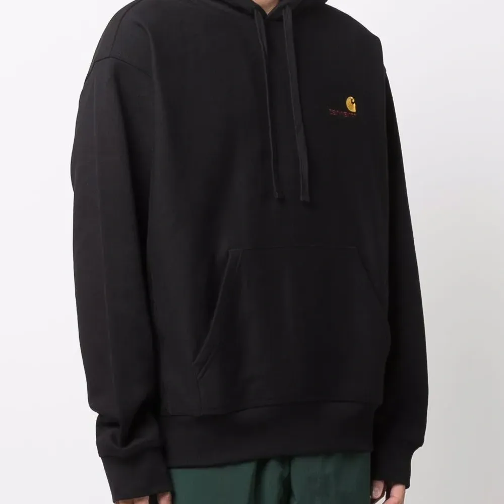 Худи с кулиской и вышитым логотипом