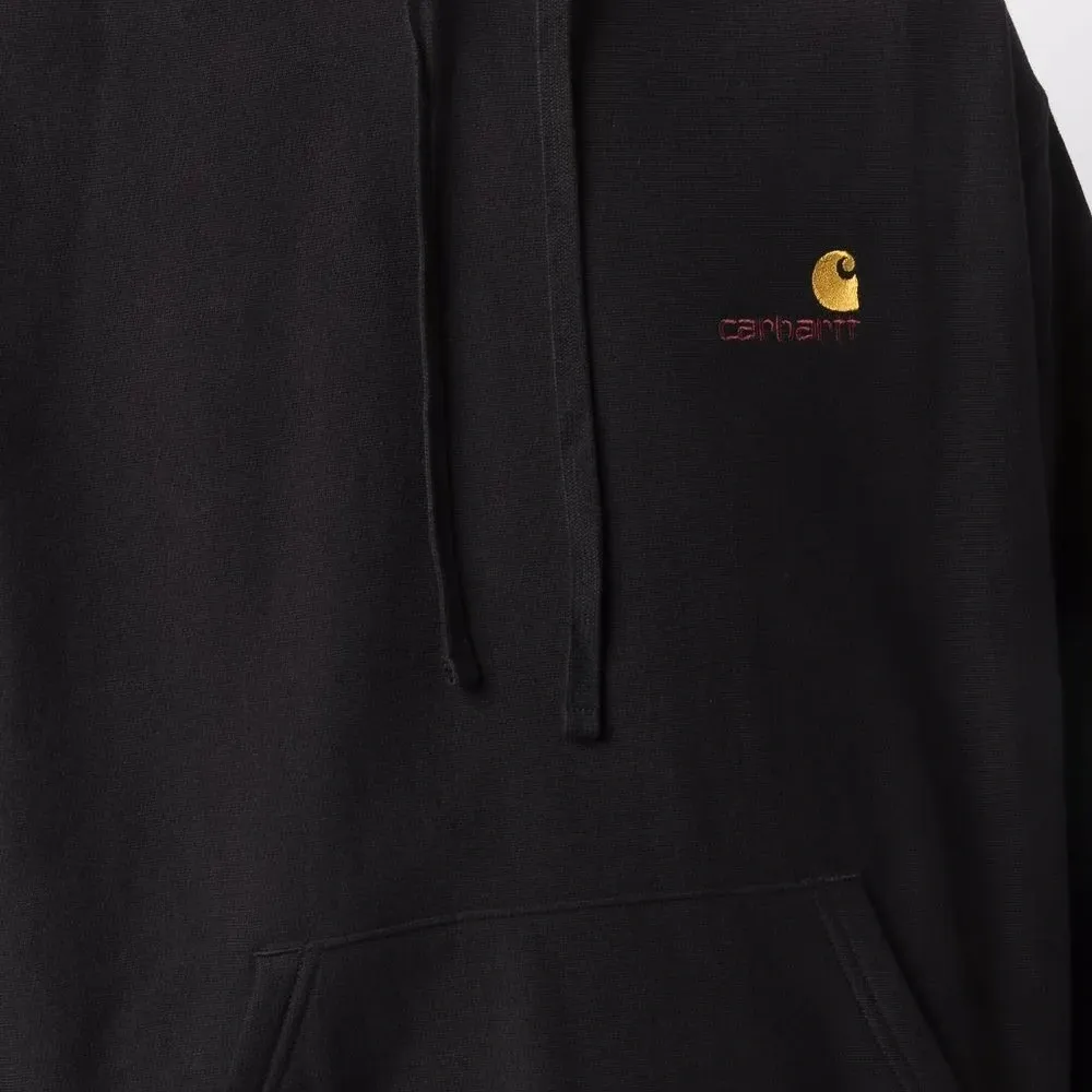 Худи с кулиской и вышитым логотипом