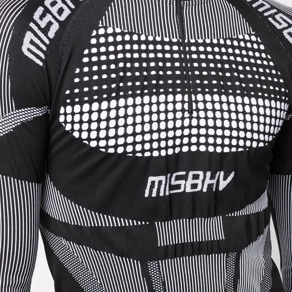 Топ с высоким воротником