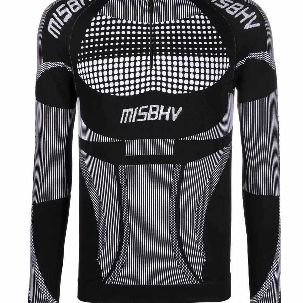 Топ с высоким воротником