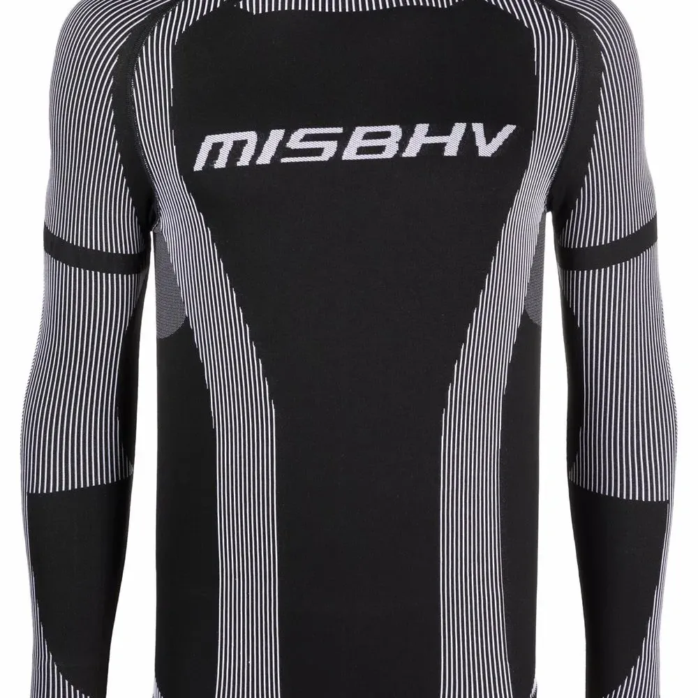 Топ с длинными рукавами и логотипом