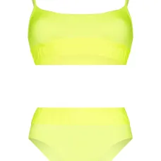 Бикини с завышенной талией и логотипом Бикини с завышенной талией и логотипом