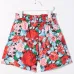 Шорты с цветочным принтом