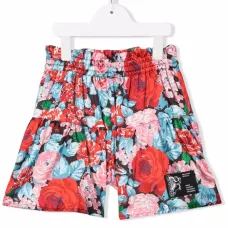 Шорты с цветочным принтом