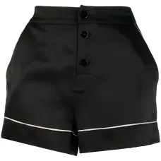 Пижамные шорты с завышенной талией