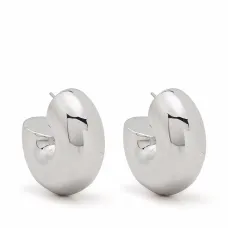 Массивные серьги-кольца Beam