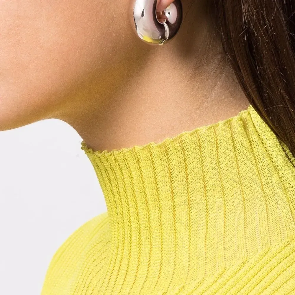 Серьги-кольца Stratus