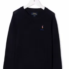 худи с вышивкой Polo Pony и отделкой в рубчик