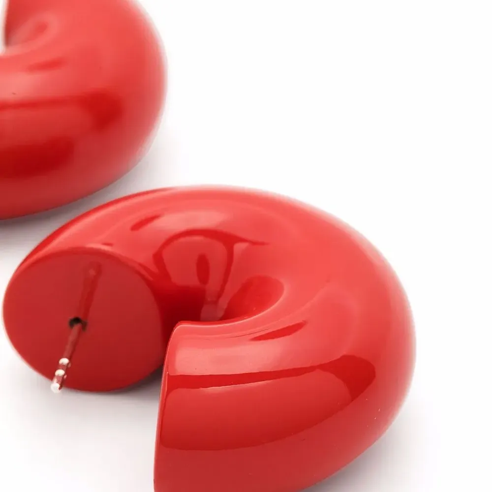 Массивные серьги Beam