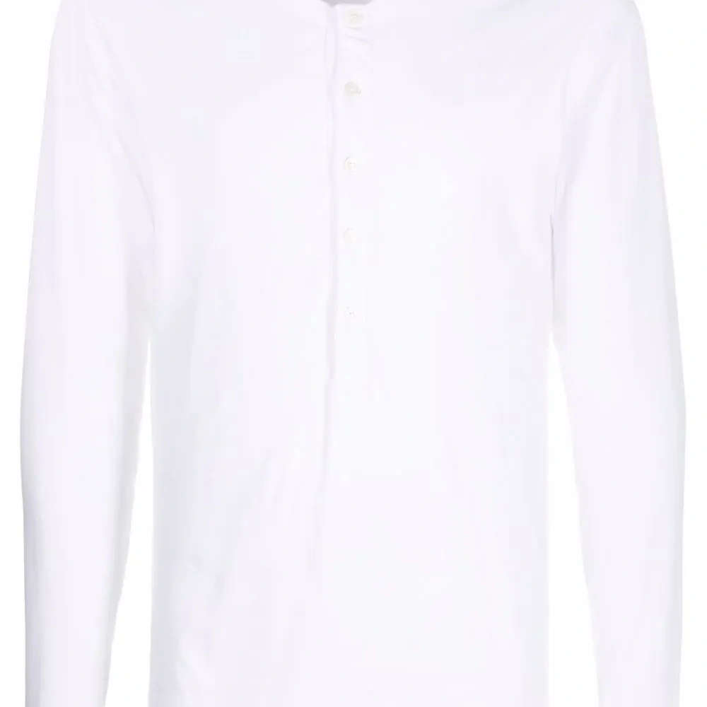 Футболка хенли с круглым вырезом