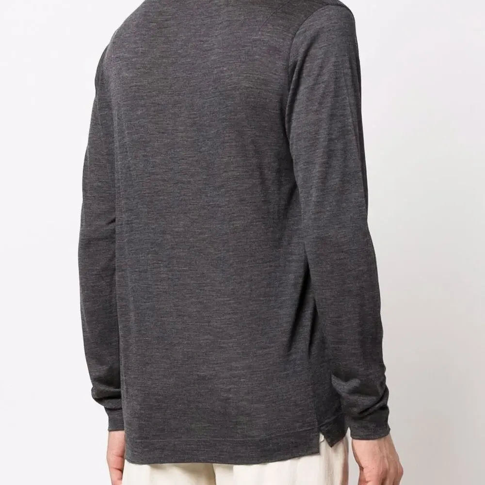 Трикотажный топ с круглым вырезом