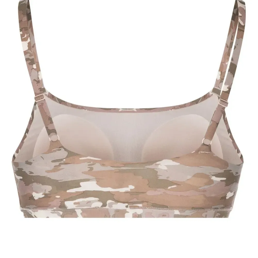 Бюстгальтер-бралетт с леопардовым принтом