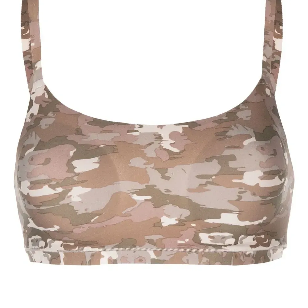 Бюстгальтер-бралетт с леопардовым принтом