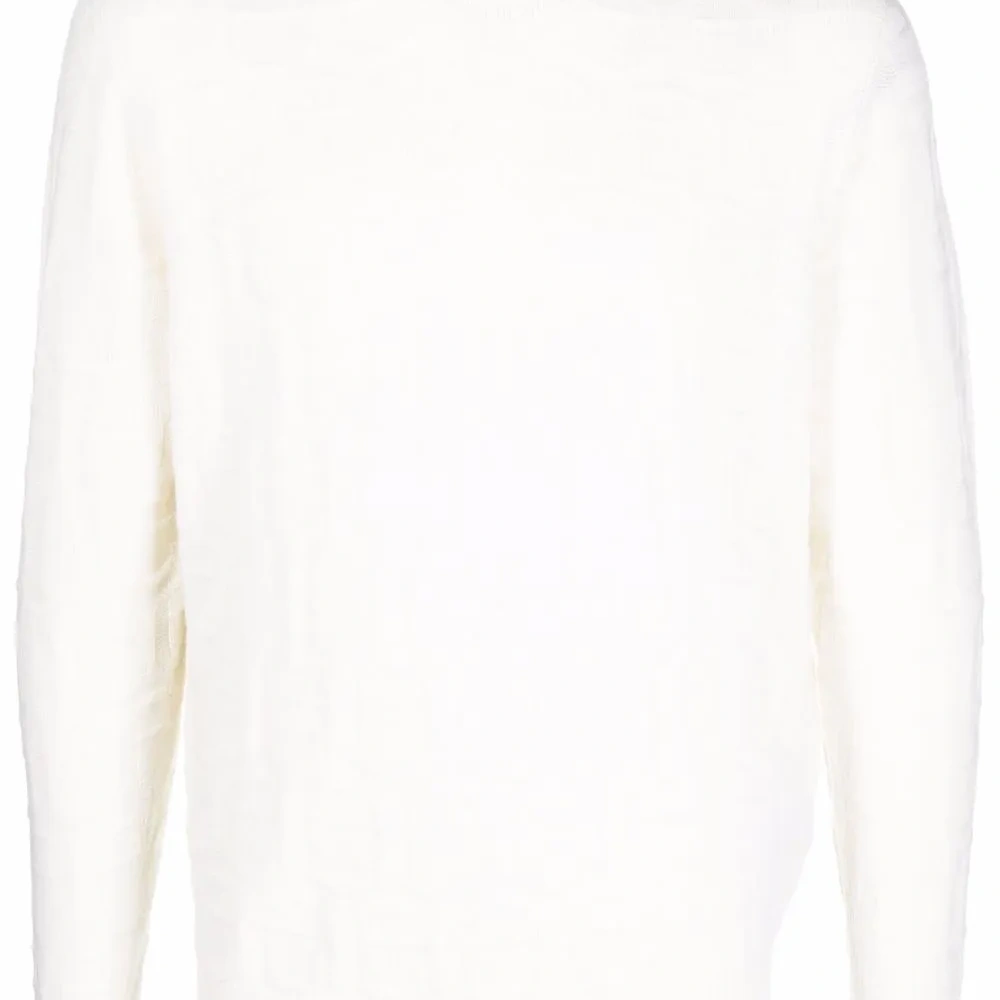 Джемпер с жаккардовым логотипом