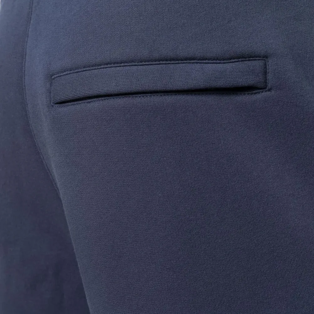 спортивные брюки из смесового хлопка с кулиской