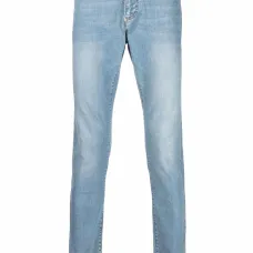 Джинсы кроя слим с логотипом