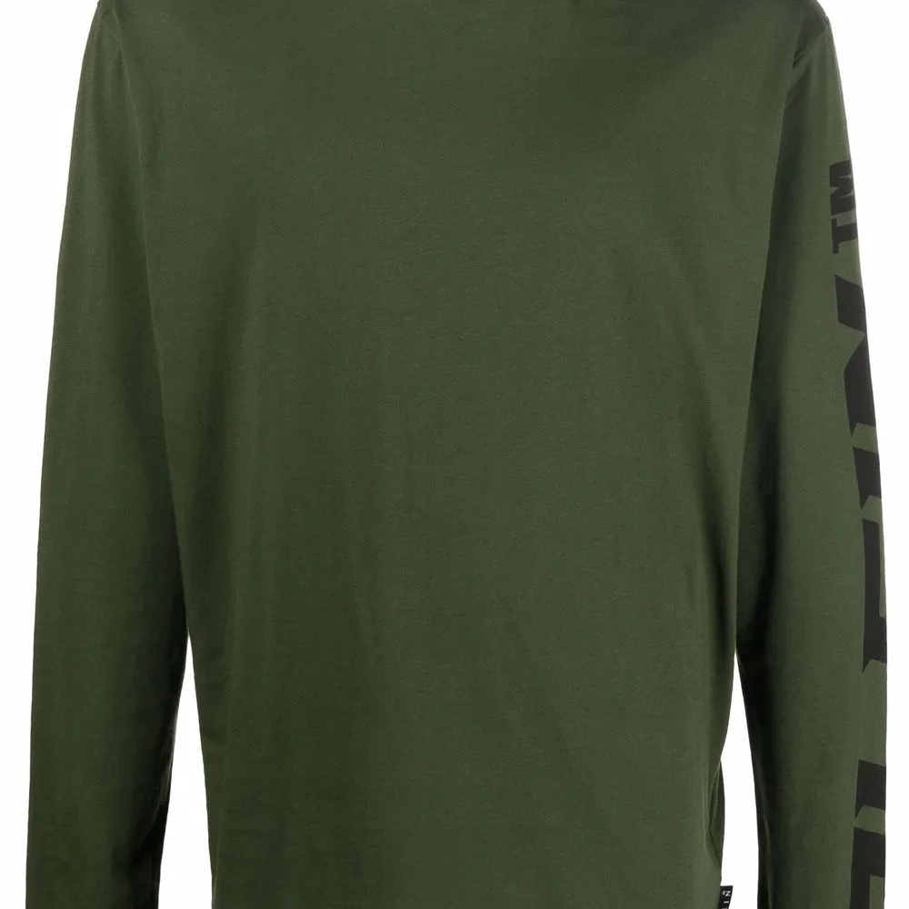 Футболка с длинными рукавами и логотипом Футболка с длинными рукавами и логотипом