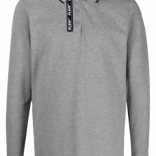 Рубашка поло с нашивкой-логотипом