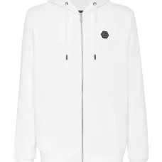 Худи на молнии с логотипом Plein™ Худи на молнии с логотипом Plein™