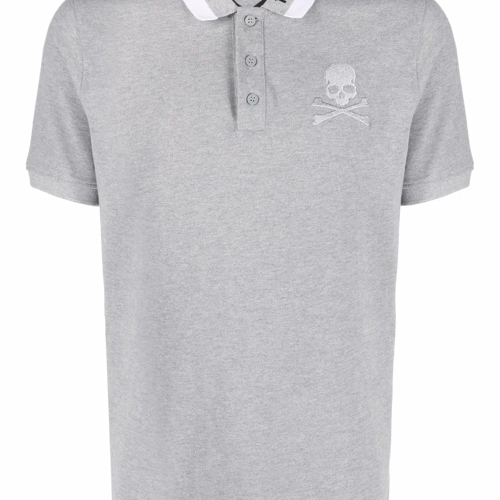 Рубашка поло с вышитым логотипом