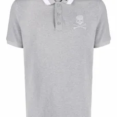 Рубашка поло с вышитым логотипом