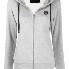 Худи на молнии с логотипом Худи на молнии с логотипом