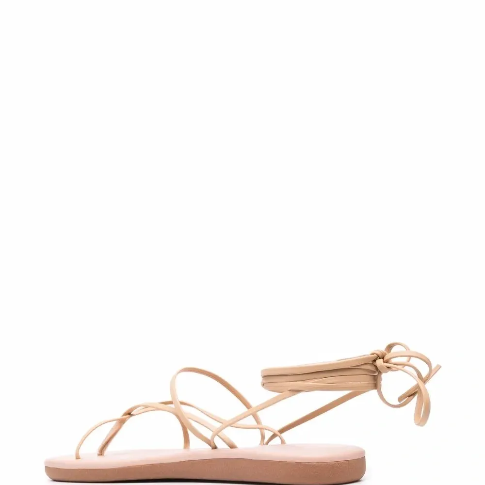 Шлепанцы String на плоской подошве