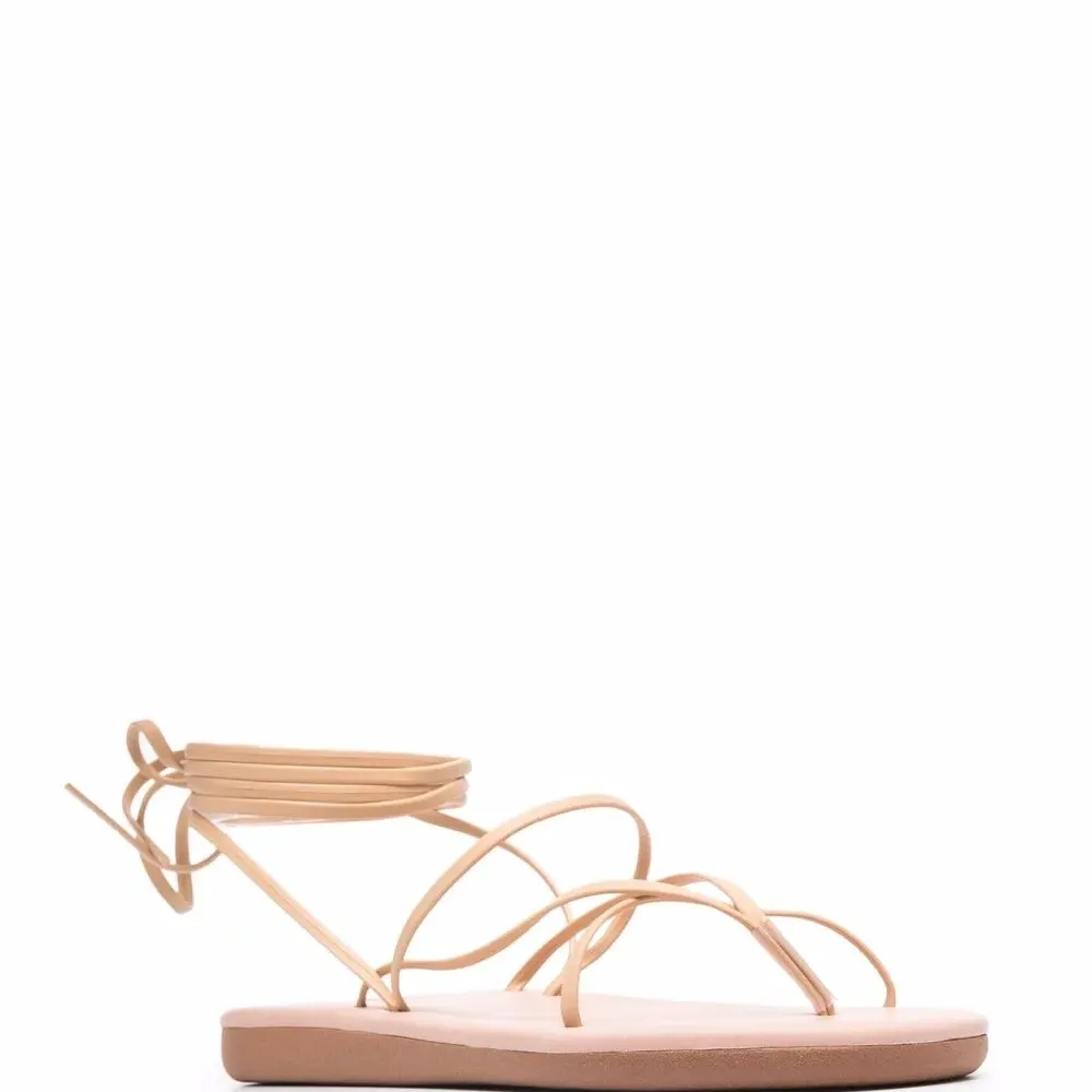 Шлепанцы String на плоской подошве