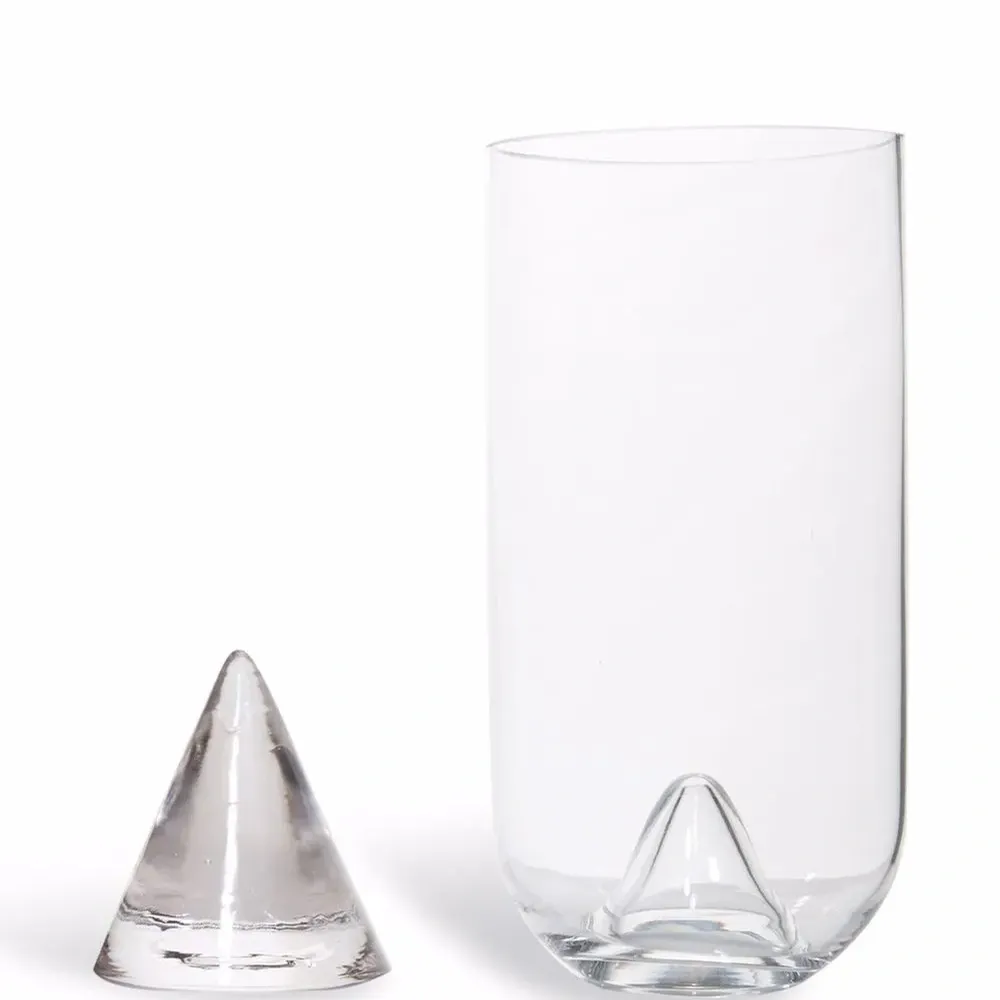 Стеклянная ваза Glacies