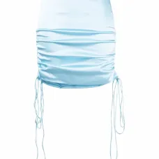 Юбка мини со сборками