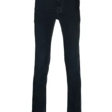 Узкие джинсы средней посадки