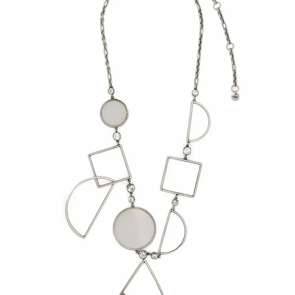 Колье со стразами