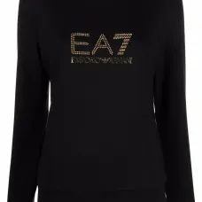 Футболка с длинными рукавами и заклепками Футболка с длинными рукавами и заклепками