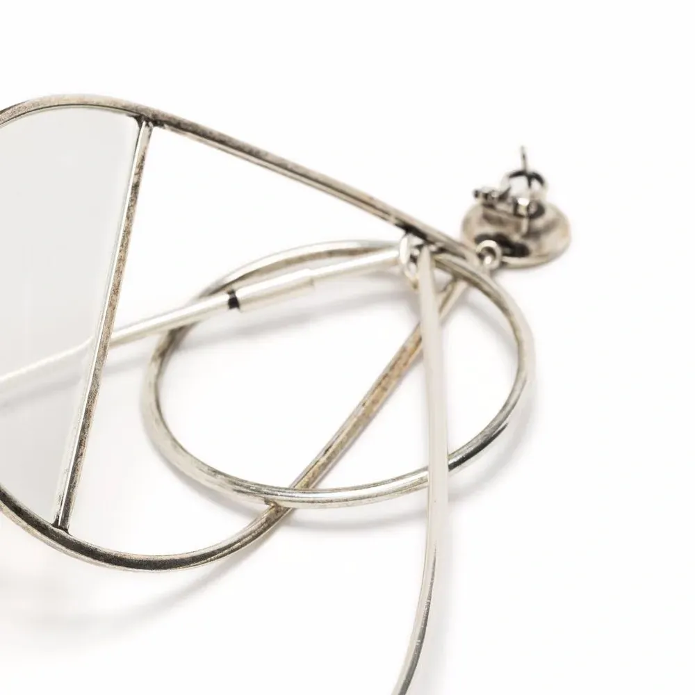 Массивные серьги-подвески