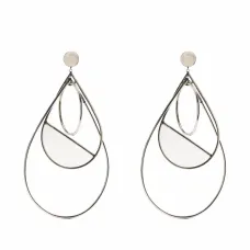 Массивные серьги-подвески