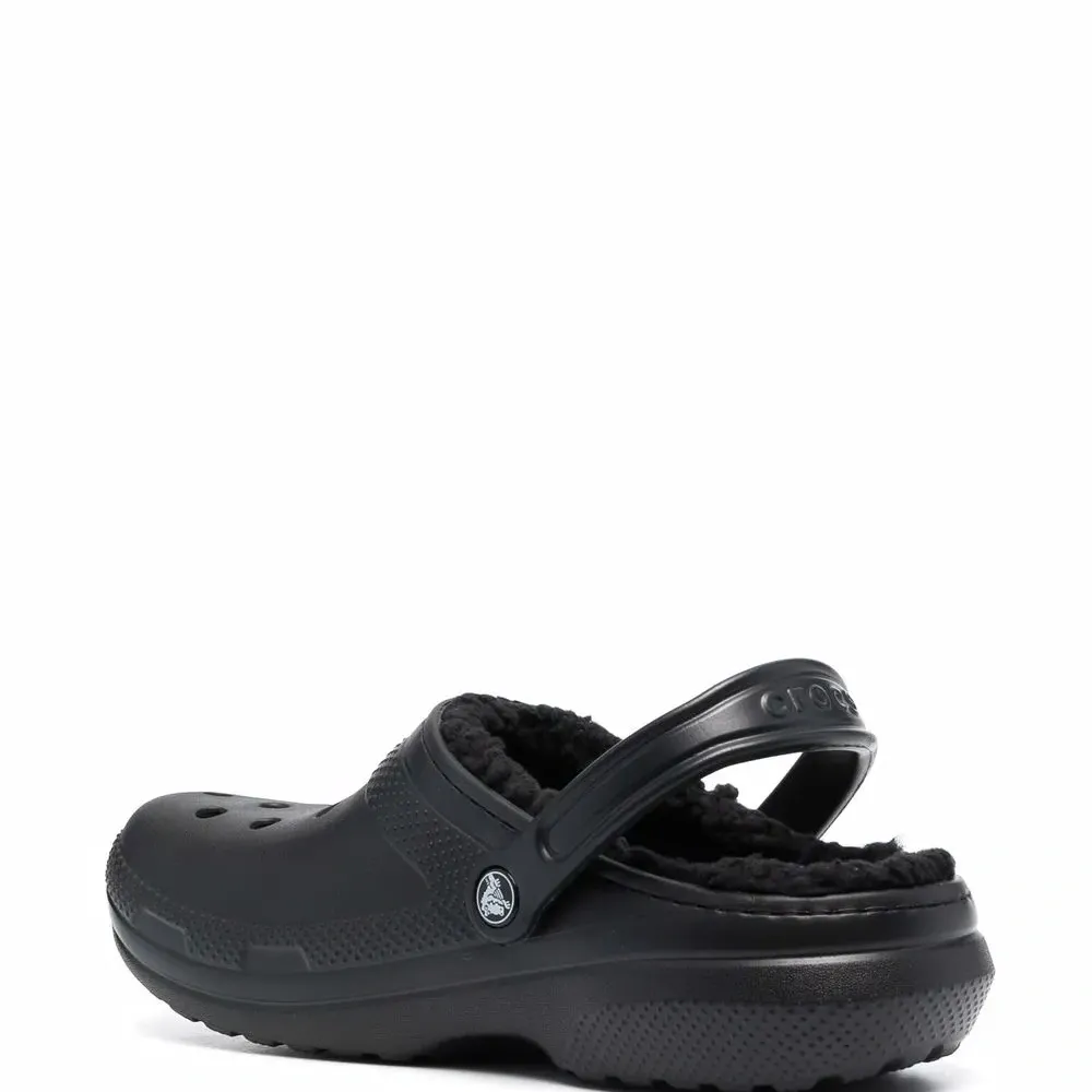 Кроксы Classic c искусственным мехом