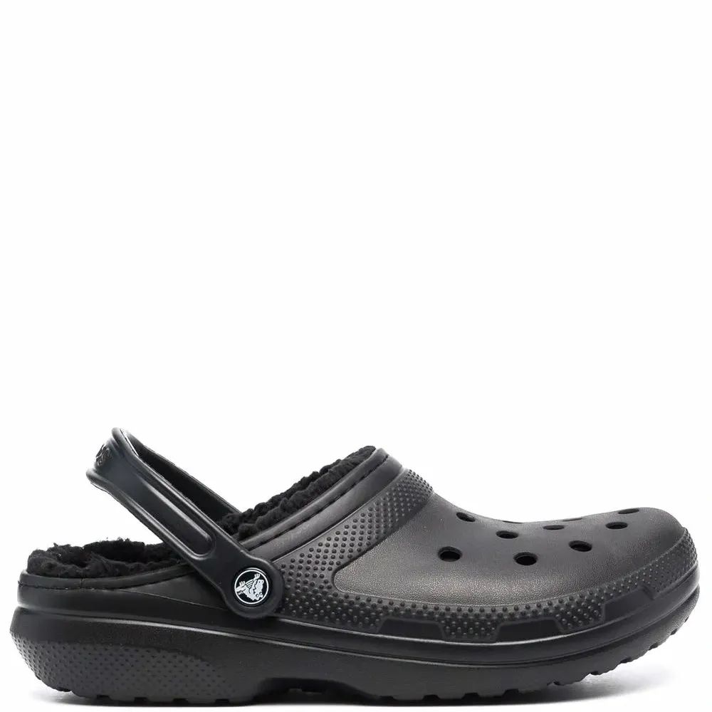 Кроксы Classic c искусственным мехом