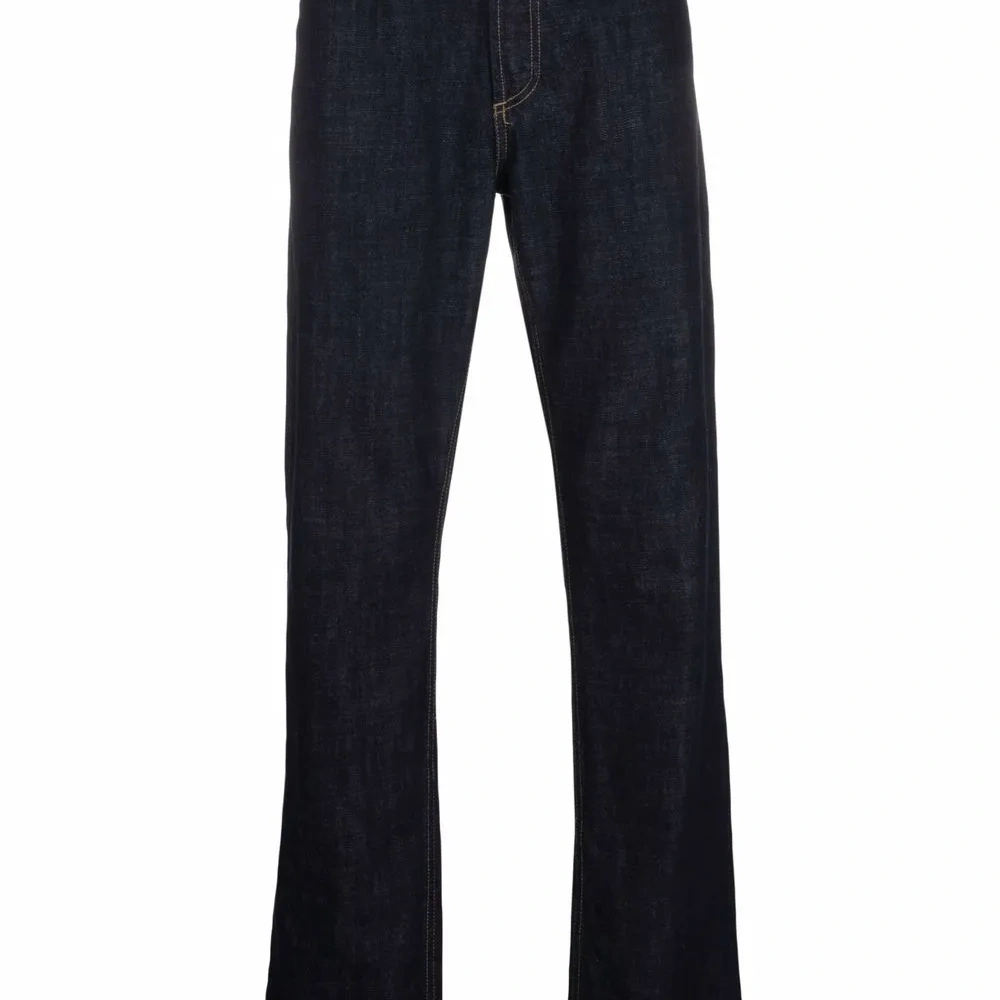 Джинсы с нашивкой-логотипом