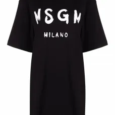 Платье-футболка с логотипом