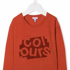 футболка с длинными рукавами и графичным принтом